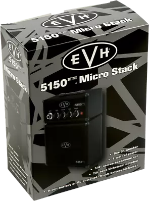 EVH 5150III Micro Stack Mini Portable Battery-Powered Guitar Amplifier • $49.99