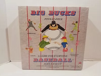 Big Bucks Baseball - Vintage Pro Sports Strategy Board Game 1994 New Sealed 8+ • $19.99