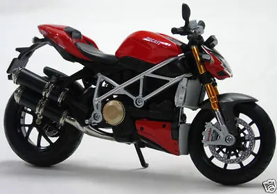 MAISTO 1:12 DUCATI Mod. Streetfighter S MOTORCYCLE BIKE DIECAST MODEL NEW IN BOX • $22.47