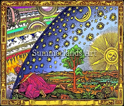 Flammarion Engraving Giclee Fine Art Print Paper Or Canvas Large Medieval Rare • £26.99