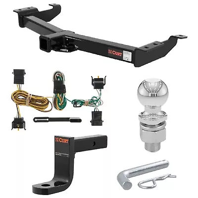 Curt Class 4 Trailer Hitch Tow Package For Ford Econoline Van E-150/E-250/E-350 • $406.90