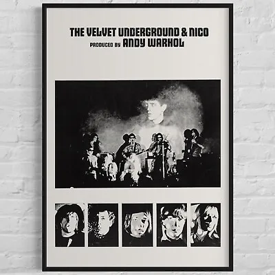 THE VELVET UNDERGROUND & NICO 1967 Record Store Promo Poster 25 X35½  • $54.67