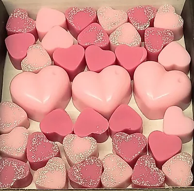 Box Of Heart Wax Melts | Perfect For Gifts | Birthdays |  Various Scents | • £4.99