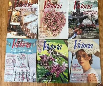 Victoria Magazine 24 Back Issues Vintage Lot 2000  +  2001 Complete Lifestyle • $38