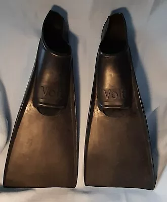 VOIT Size Large 11-13 Rubber Flippers Scuba Diving • $29