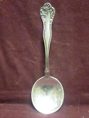 Sterling International STRATFORD ROUND BOWL SOUP SPOON 6 1/2  46g Monogram R • $55