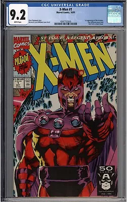 X-Men #1 CGC 9.2 NM- Magneto Cover Variant 1st App. Of Acolytes WHITE PAGES • $0.99