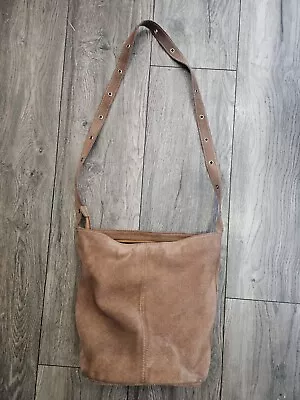 Ecote Suede Leather Bag • $25