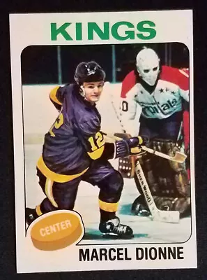 1975-76 Topps #140 Marcel Dionne Los Angeles Kings (HOF) EX-MINT • $4.99