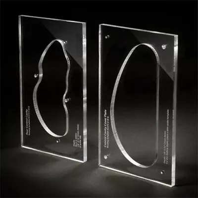 Guitar Routing Template Set For Body Control Cavity - Clear Acrylic/Perspex • $177.30