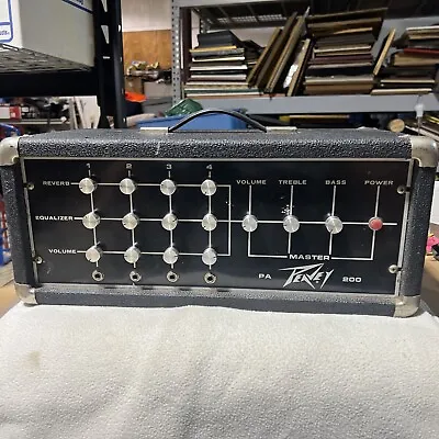 VINTAGE PEAVEY AMP MIXER PA 200 40 POWER MODULE Comes On • $250