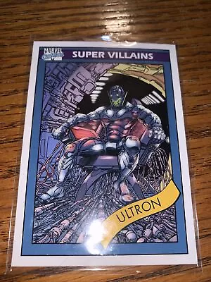 2015 Marvel Fleer Retro ‘90 Impel Design Super Villains Ultron #15 • $25