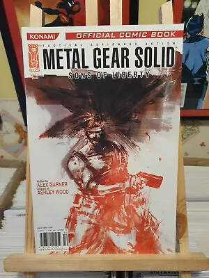 Metal Gear Solid Sons Of Liberty #1 Ashley Wood Variant Comic NM Unread 2005 IDW • £40