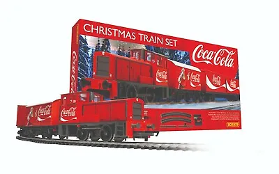 £108.99 • Buy Hornby R1233M  THE COCA COLA CHRISTMAS TRAIN SET  OO Gauge Released 2019