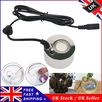 24V Ultrasonic Mist Maker Fogger Water Fountain Pond Atomizer Air Humidifier UK • £9.47