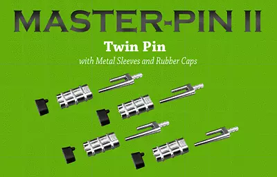 Dental Lab 1000 Sets Master Pin II Double Twin Dowel Pins With Metal Sleeves  • $89.95