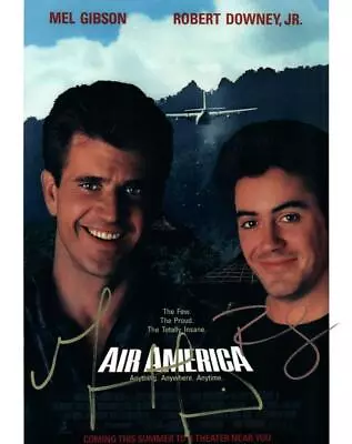 Mel Gibson Robert Downey Jr Signed 8x10 Picture Autographed Photo Pic And COA • $76.65