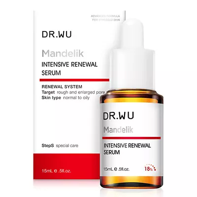 Dr.Wu Intensive Renewal Serum With Mandelik Acid 18% 15ml (0.5oz) New Package • $27.99