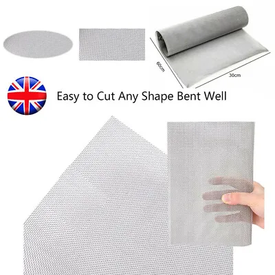 £6.79 • Buy 100Micron Stainless Steel Mesh Woven Fine Metal Wire Screen Filter Sheet 30X60CM