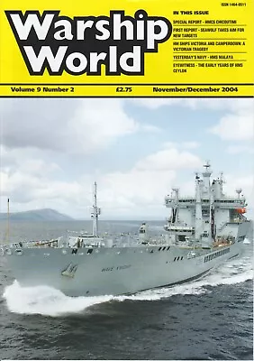 Warship World Volume 9 Number 2 (November/December 2004) • £4.99