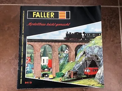 This Is A Faller German Model Railway Catalogue Number 841 / D • £17.99