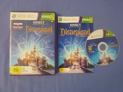 Kinect Disneyland Adventures XBOX 360 Complete With Manual Disc VG+ • $7.95