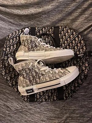 Dior Oblique High Tops  (Unisex)  11.5 M • $985