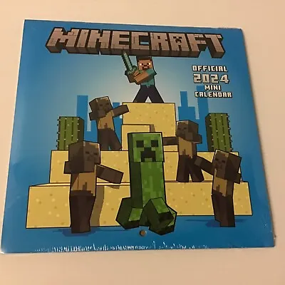 Minecraft Official 2024 Mini Calendar Brand New • $7.83