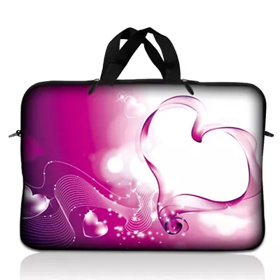 13  Notebook Laptop Cover Bag Sleeve Case Pouch For 13.3  Apple Macbook Hearts • $17.95