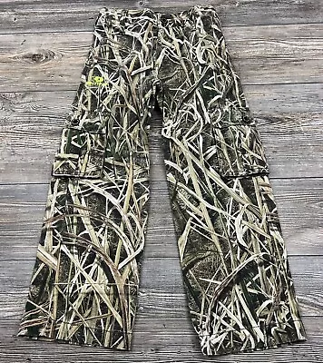 Mossy Oak Youth Boys Sz Small (6/7) Camouflage Cargo Hunting Pants Camo Outdoor • $12