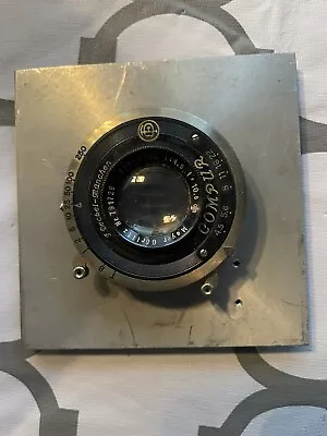 Meyer Gorlitz No. 791728 Veraplan 1:4.5 F=10.5 Cm Lens Mounted On Plate • $150