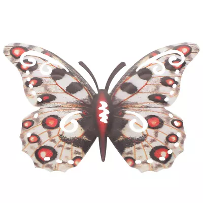 Outdoor Wall Decor Butterflies Sculpture Decorations Hanging • $13.57