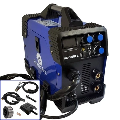 £179.99 • Buy MIG 140A INVERTER DC WELDER 2in1 MMA GAS GASLESS ARC MAG WELDING MACHINE KIT