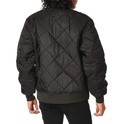 Dickies Mens Diamond Quilted Nylon Bomber Jacket • $92.99