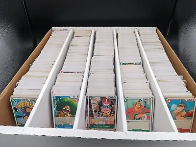 One Piece 400 Cards Bulk Lot TCG Card Game Mixed Cards Near Mint ENGLISH • $34.99