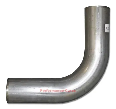 3  409 SS 90 Degree Mandrel Bend Stainless Steel Performance Custom Exhaust • $36.95