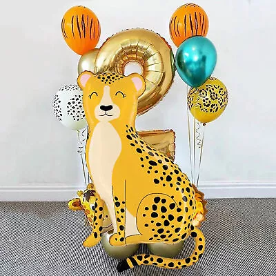 5pcs Decorative Balloon Inflatable Photo Prop Aluminum Film Cartoon Balloon Long • $28.29