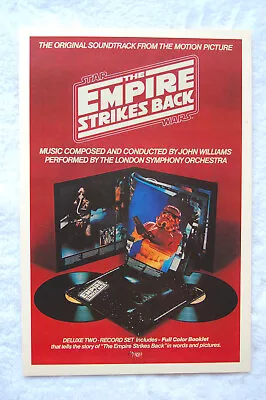 Empire Strikes Back  Promo Poster For The Soundtrack #1 • $4.25