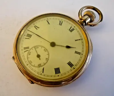 £8.50 • Buy Gent's Vintage Lonville Gold Plated Hand Winding Mechanical Pocket Watch