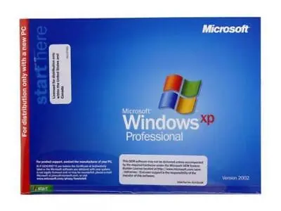 OEM Microsoft Windows XP Pro X64 Edition SP2C For System Builders (ZAT-00126) • $299.99