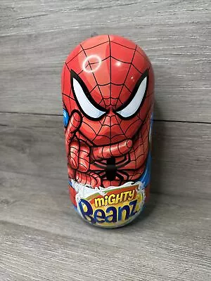 Mighty Beanz Spiderman Case With 47 Mighty Beanz Mix Lot ! • $29.95