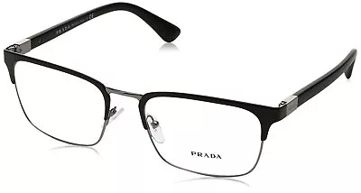 Prada PR54TV 1BO1O1 Eyeglasses Matte Black 55mm • $125.99