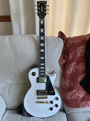 £20 • Buy Harley Benton SC-500 WH White Electric Guitar Relisted Due To Timewaster