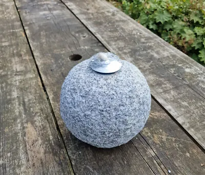 Oil Lamp (Large Stoneware) Wick Burner Ball Garden Outdoor Ideal For NYE Party  • £24.95