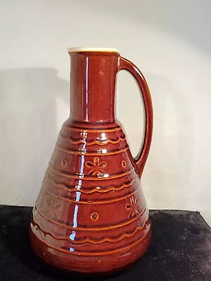 Vintage Mar-Crest Stoneware Daisy Dot Wine/Water Carafe  10  • $23