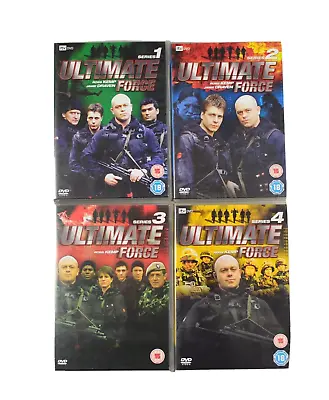 SAS Ultimate Force DVD Army Complete Series 1 2 3 4 Ross Kemp Military Fiction • £9.95