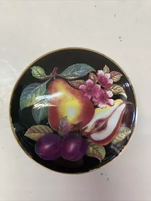 Vintage Falcon Ware  England Fruits Trinket Box Lidded Container S5r • $15