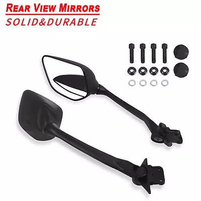 Rearview Side Rear View Mirrors Fit For Yamaha TMAX530 T-MAX530 2012-2014 Black • $44