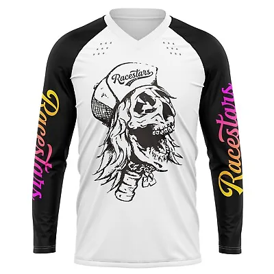 Cycling Jersey Enduro MTB Long Sleeve Motocross Sweatshit Mountain Bike Shirt MX • $18.99