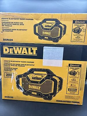 DeWalt DCR025 20V/60V FlexVolt Jobsite Bluetooth Battery Charger Radio • $169.99